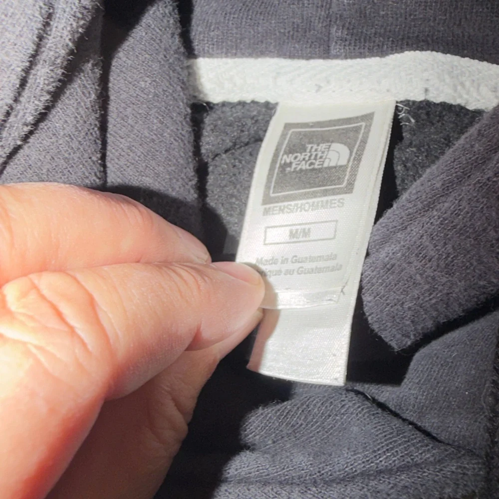 The North Face Men's Black and White Logo Hoodie